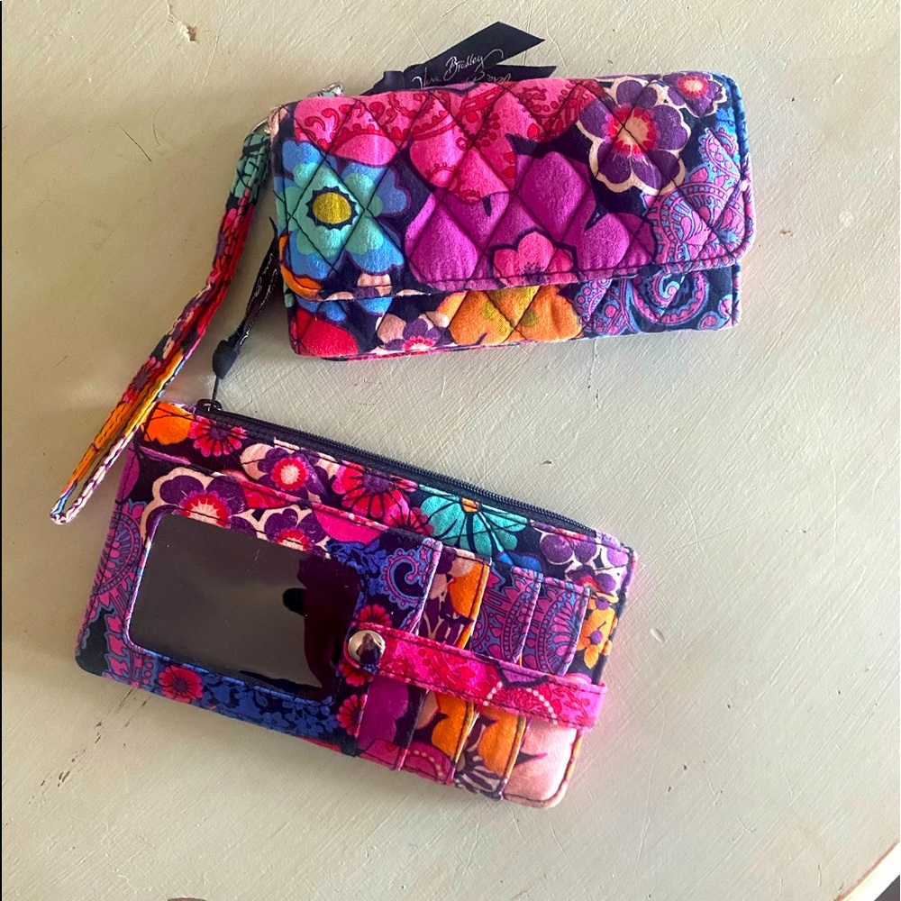 vera bradley wallet set